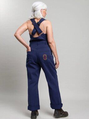 SÜK Workwear Roper Suit: Navy Blue Overall Jumpsuit